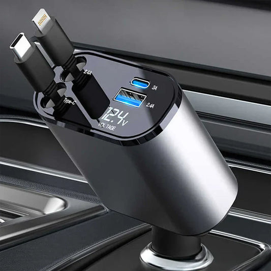 Tech Retractable Car Charger
