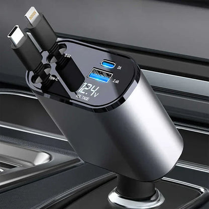 Tech Retractable Car Charger