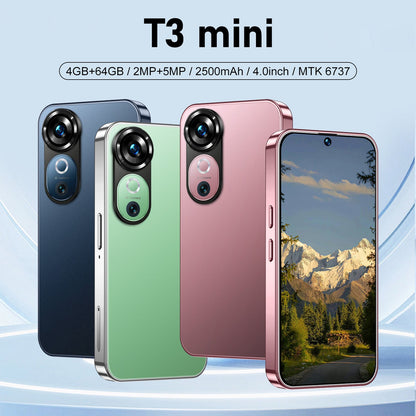 T3 Mini Smartphone Cheap 64g Fast Speed Original 2500mah Battery Cell Phone with google Play 3g/4g/5g Mini Mobile Phone