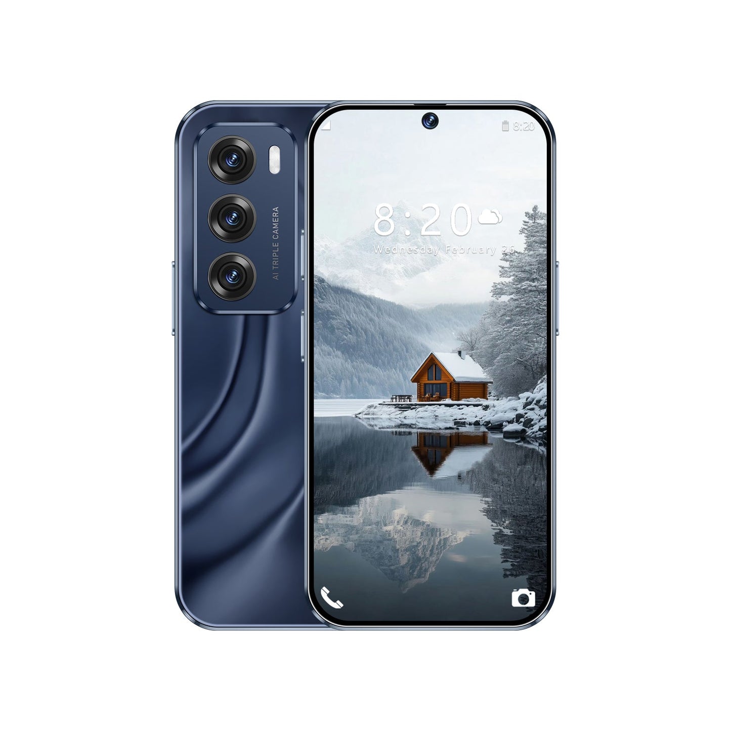 Reno 12 Mini 4 Inch Screen 5G Smartphone Best Selling Unlocked Mobile Phone with 4+64GB 5G Dual SIM and 2+5MP Camera