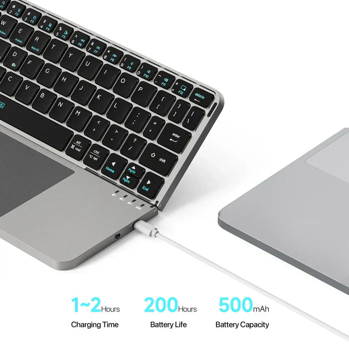 Touch Nova | Foldable Wireless Keyboard with Touchpad
