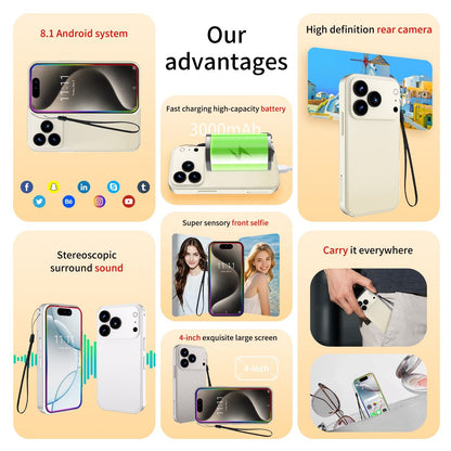 I-17 - Mini Smart Phone 5G (1 Year Manufacture Warranty)