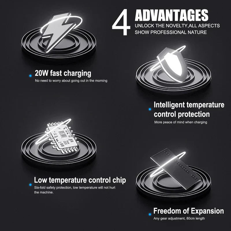 Tech Retractable Car Charger